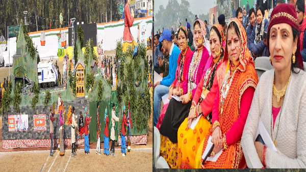 Republic Day: Developed Republic Day: Developed Uttarakhand tableau got first place, women displayed mountain culture on the path of dutytableau got first place, women displayed mountain culture on the path of duty
