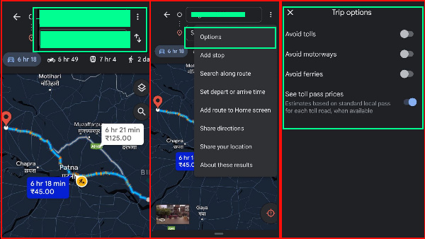 How to Avoid Toll Tax Using Google Maps and save money know tips and tricks in hindi