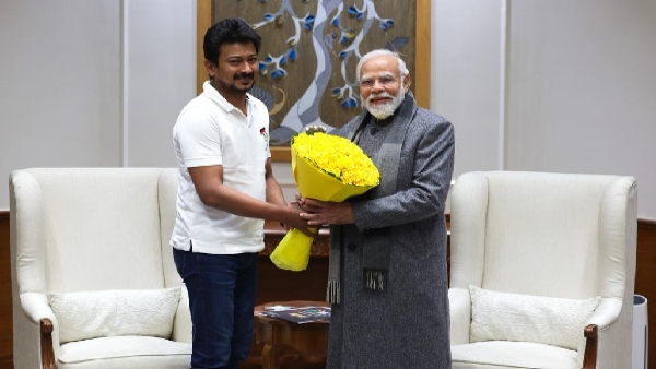 Udhayanidhi Stalin meets PM Modi