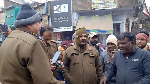 gwalior Drivers also took to streets against hit and run law, blocked roads, police took charge