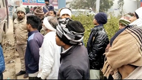 Murar police station area Bus operator body found hanging in bus under suspicious circumstances