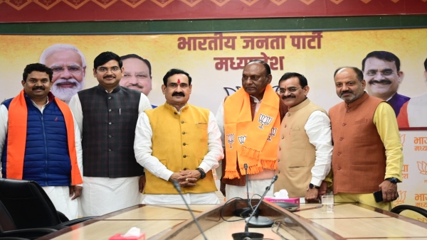 Former MLA and Congress leader Kamalapat Arya joins BJP, Mission 2024 will get more strength