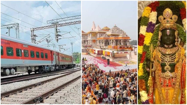 Indore to Ayodhya Aastha special train will run once week from February 10 at 1 pm, will also stop at Bhopal