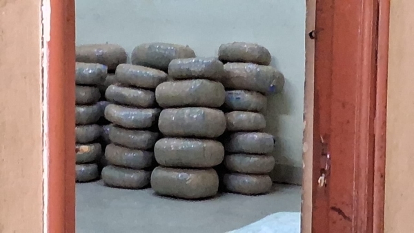 betul Consignment of illegal ganja caught at toll post police action arrested with 150 kg ganja