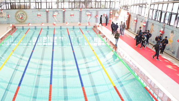 AC pool in Delhi Sports School