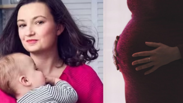 Woman become mother