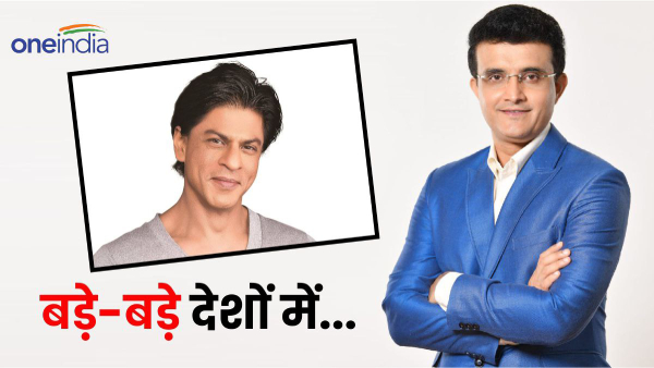 Shah Rukh Khan- Sourav Ganguly Shah Rukh Khan- Sourav Ganguly