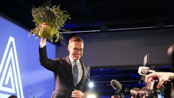 National Coalition Party candidate Alexander Stubb 