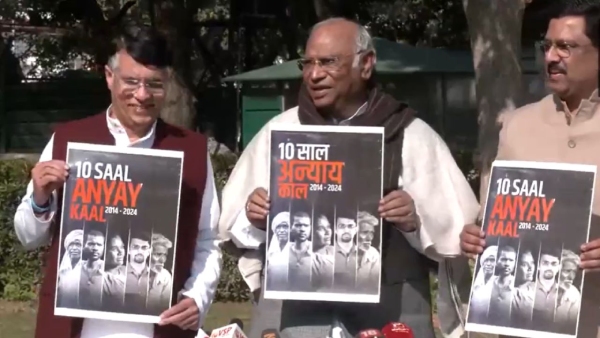 Congress President Mallikarjun Kharge releases Black Paper 