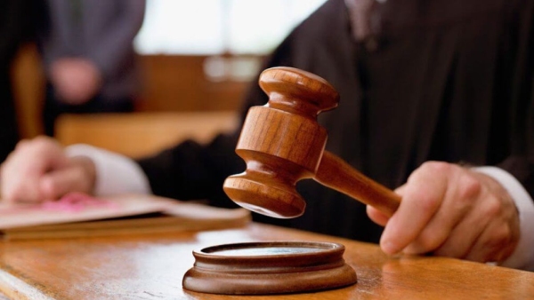 Improper salute to Judge