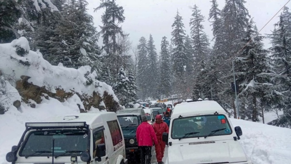 Himachal Pradesh Snow fall