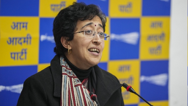 Delhi minister Atishi after notice