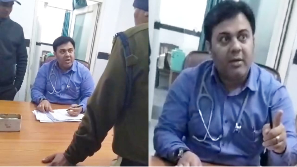 Action on home guard doctor Arunendra Shukla