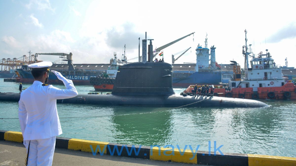 Indian submarine in Colombo