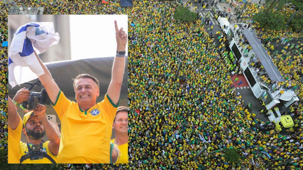 Thousands of Brazilians rally in support of Bolsonaro Thousands of Brazilians rally in support of Bolsonaro