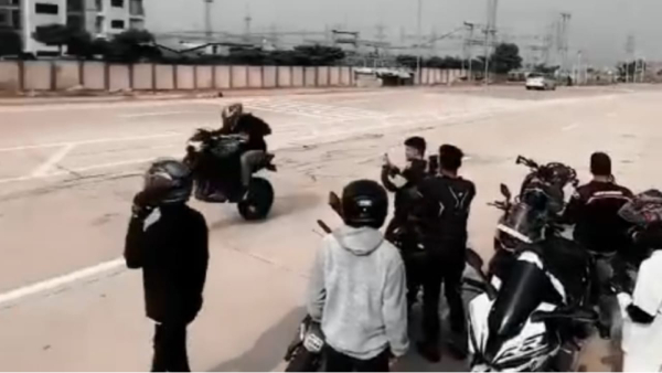 mohaniya tunnel bikers rewa video viral