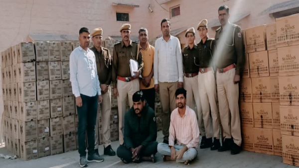 rajasthan-news-english-liquor-worth-rs-1-crore-25-lakh-recovered-in-jodhpur-two-accused-arrested