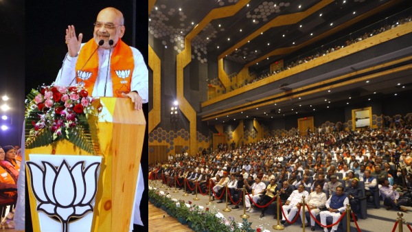union-minister-amit-shah-took-a-jibe-at-congress-from-mewar-to-pink-city-addressed-the-enlightened