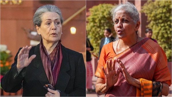 Nirmala Sitharaman Sonia Gandhi Nirmala Sitharaman Sonia Gandhi