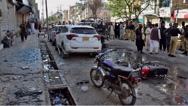 Pakistan Blast near Election Commission office