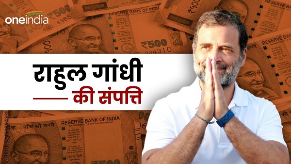 Rahul Gandhi Net Worth