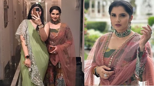 Sania Mirza with sister Anam