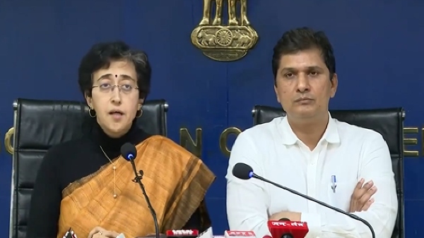Saurabh Bhardwaj and Finance Minister Atishi