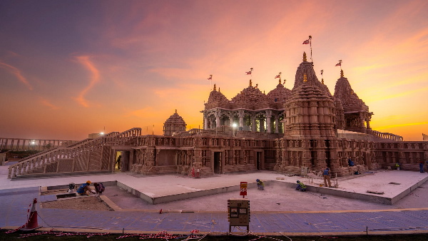 Hindu Temple In Abu Dhabi
