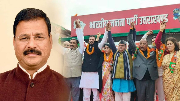 ex minister dinesh dhanai Harish Rawat government Congress joined BJP big breach opposition parties. ex minister dinesh dhanai Harish Rawat government Congress joined BJP big breach opposition parties.
