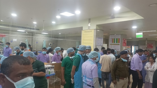 CM mohan yadav instructions to provide advance treatment to the injured in Harda firecracker factory in AIIMS CM mohan yadav instructions to provide advance treatment to the injured in Harda firecracker factory in AIIMS