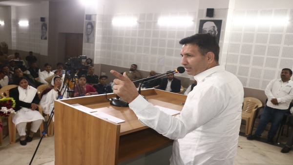War is won by fighting and not by fear, Jitu Patwari said a big thing regarding Lok Sabha elections 2024