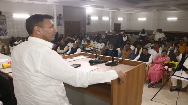 PM should do justice to tribal, Dalit and deprived society, State Congress President Jitu Patwari raised questions PM should do justice to tribal, Dalit and deprived society, State Congress President Jitu Patwari raised questions