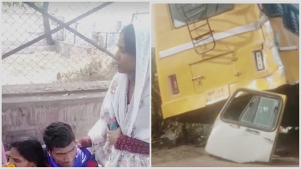 Woman dies in accident near Raisen Road Sam College, 3 people admitted in Hamidia