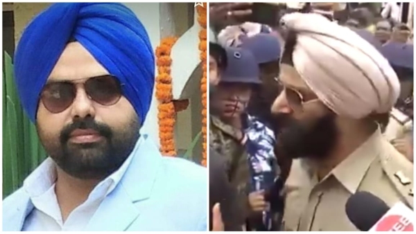 anger in community after Sikh police officer called Khalistani incident in West Bengal Sach Saluja anger in community after Sikh police officer called Khalistani incident in West Bengal Sach Saluja