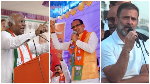 Shivraj Singh Chauhan targeted Rahul Gandhi and Kharge in Karnatakas Kalaburagi, Bidar Lok Sabha Shivraj Singh Chauhan targeted Rahul Gandhi and Kharge in Karnatakas Kalaburagi, Bidar Lok Sabha