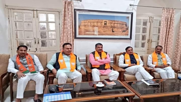 Hitanand took a meeting of Gwalior-Chambal cluster regarding Amit Shah visit lok sabha election 2024 Hitanand took a meeting of Gwalior-Chambal cluster regarding Amit Shah visit lok sabha election 2024