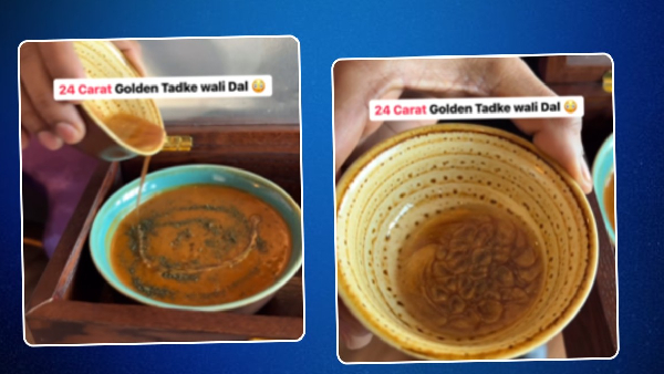 24 carat gold tadka dal