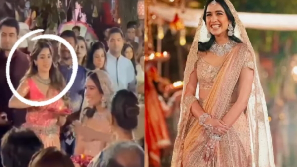 Janhvi Kapoor seen with aarti thal