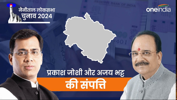 Nainital Lok Sabha seat Huge increase Ajay Bhatt wife millionaire Prakash Joshi Property