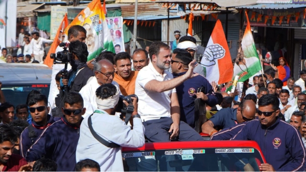 Bhaarat Jodo Nyay Yatra in MP Before lok sbha