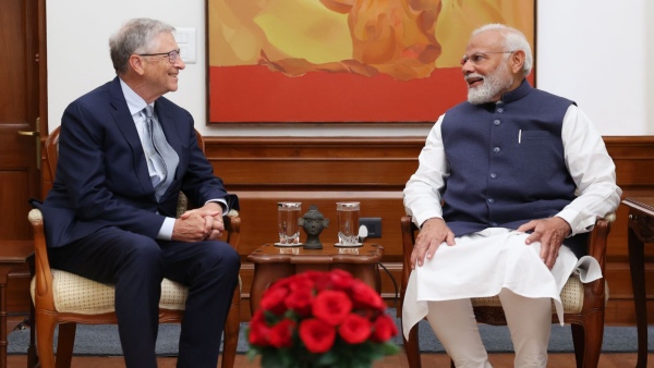 Bill Gates in india