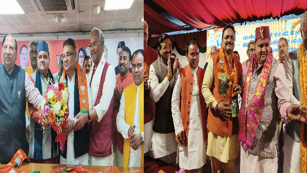 BJP made a big dent in BSP three time MLA and former Minister of State joined BJP