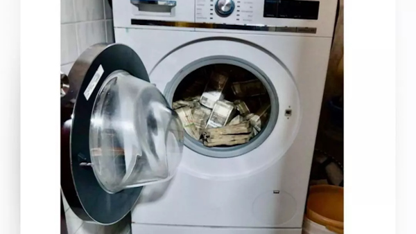 Cash found in washing machine Cash found in washing machine