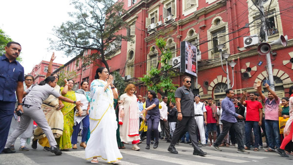 CM Mamata Banerjee over Sandeshkhali