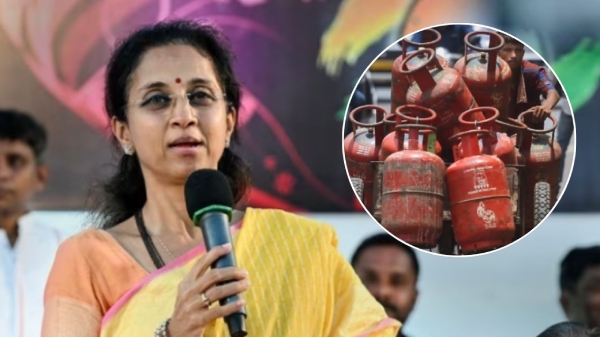 LPG Price reduced by Rs 100 NCP SCP MP Supriya Sule reacts