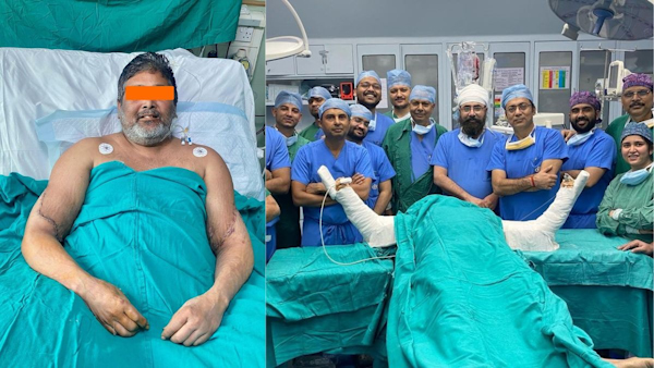 Painter Gets Hands Back