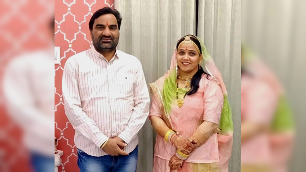 Hanuman Beniwal wife Kanika Beniwal