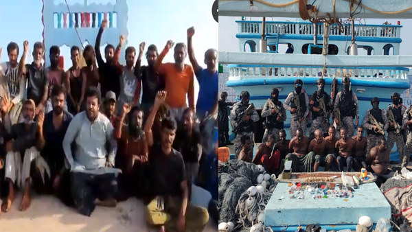 Indian Navy rescued Pakistani Civilian