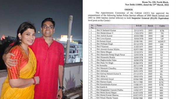 12th IPS Manoj Kumar Sharma Became IG