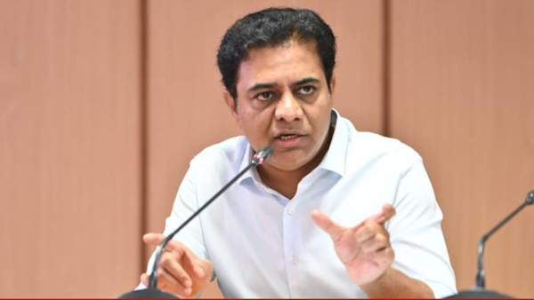KTR argues with ED officials